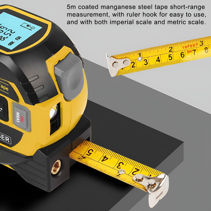 Handiwork™ 3-In-1 Infrared Laser Tape Measuring